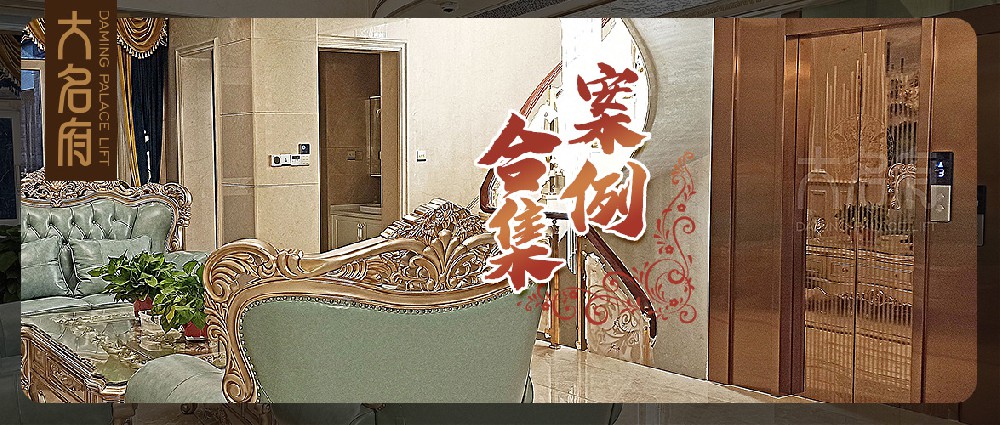 大名府家居電梯案例合集 | 打造詩意墅梯生活，探索居家無限可能